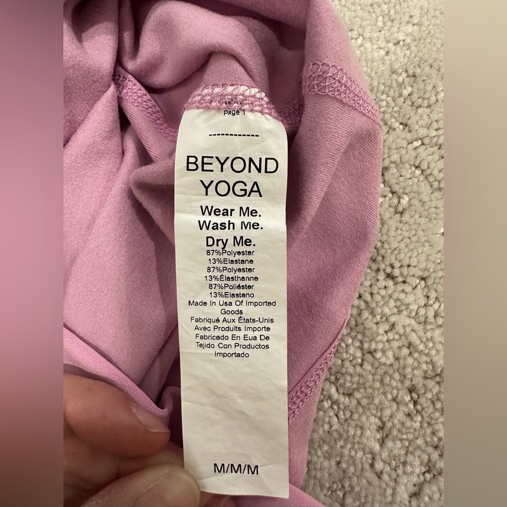 Beyond Yoga Pink Spacedye Essence Dress M $118 - Picture 9 of 11